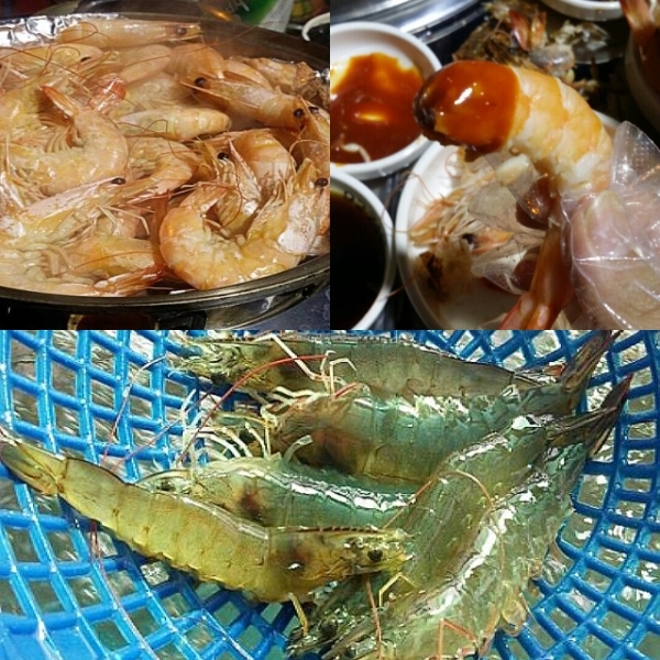[해풍천지수산-생물 왕새우 1kg (35미 전후)] 꽃피는 아침마을 [A14] [꽃피는 아침마을] 생물 왕새우 1kg (35미 전후)