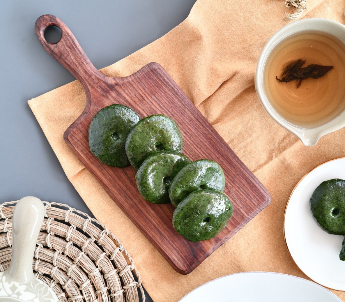 강화 약쑥 개떡 1kg | 마리농장 | 꽃피는아침마을